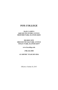 - Fox College