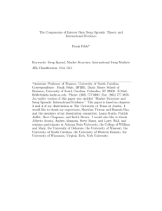 The Components of Interest Rate Swap Spreads: Theory and