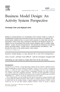 An Activity System Perspective