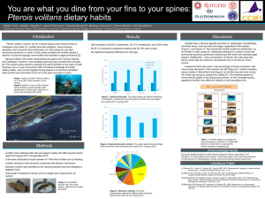 Frei K et al. (2015) You are what you dine from your fins to your spines