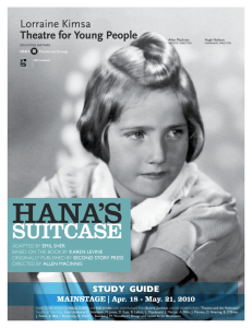 Hana's Suitcase Study Guide
