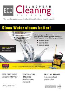 EC J Cleaning - European Cleaning Journal