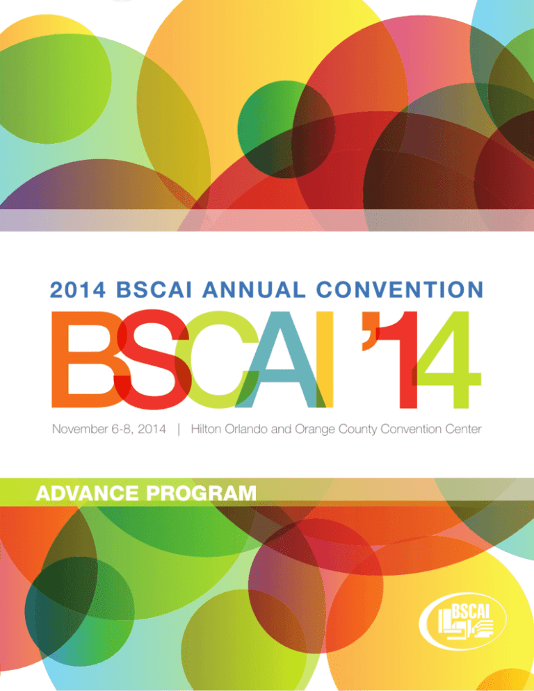2014 BSCAI ANNUAL CONVENTION