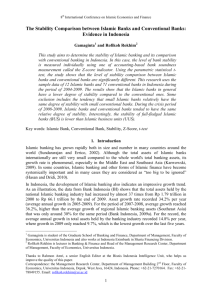 The Stability Comparison between Islamic Banks and Conventional