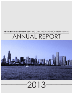 annual report - Better Business Bureau