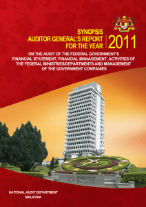 Federal 2011 - Jabatan Audit Negara