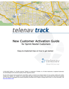 New Customer Activation Guide