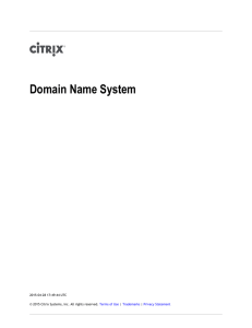 Domain Name System