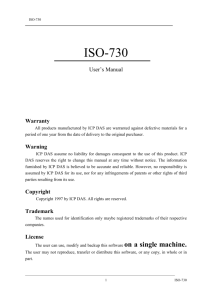 ISO-730 - ICP DAS