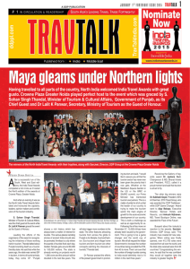 special supplement - India Travel Awards