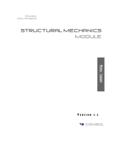Structural Mechanics MODULE