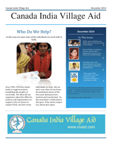 Canada India Village Aid
