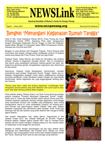 newslink apr-jun 11 - Women's Centre for Change Penang