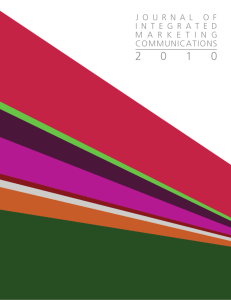 PDF - Journal of Integrated Marketing Communications