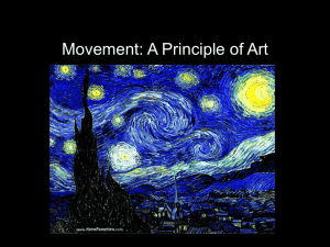 Movement: A Principle of Art