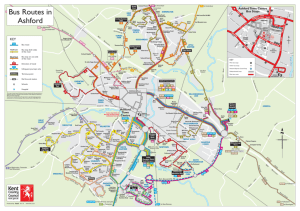 Ashford bus routes map