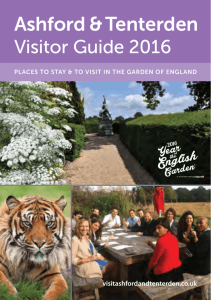 Visitor Guide 2016 - Visit Ashford and Tenterden