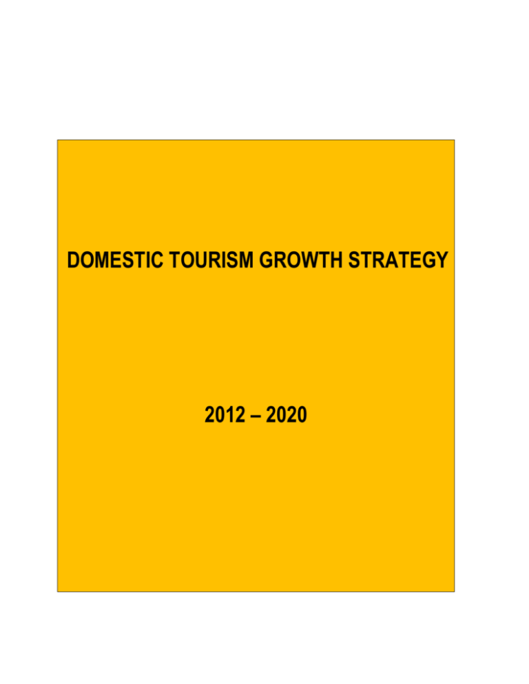 domestic tourism 2012