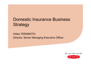 Domestic Insurance Business Strategy