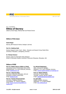 pdf-fulltext  - International Review of Information Ethics