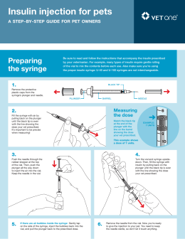 Giving Lovenox or Heparin by Subcutaneous