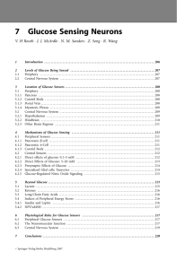 7 Glucose Sensing Neurons