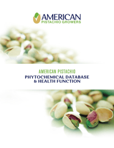 APG Phytochemical Database - American Pistachio Growers