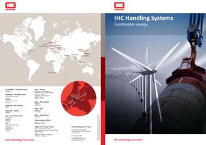 IHC Handling Systems Offshore wind
