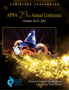 th Annual Conference APNA - American Psychiatric Nurses