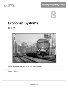Economic Systems - Portage & Main Press