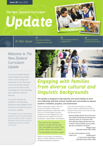 Engaging with families from diverse cultural and linguistic