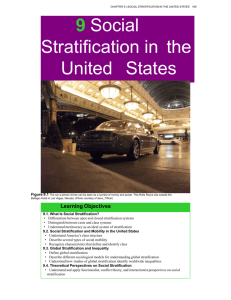 9 Social Stratification in the United States