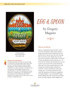 Egg & Spoon • Discussion Guide