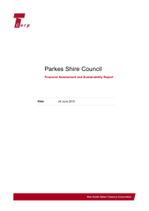Parkes Shire Council - IPART