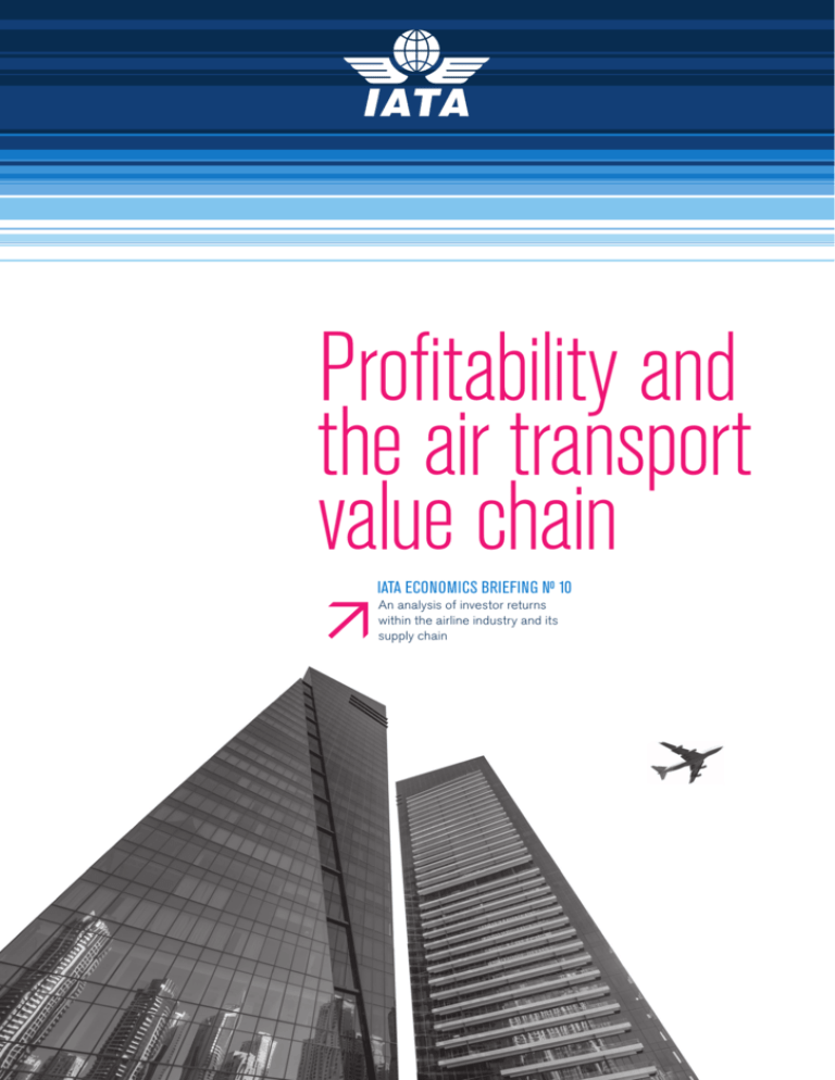 Profitability and the Air Transport Value Chain