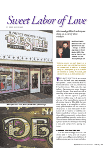 Sweet Labor of Love - Avila Sign and Design