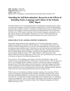 Schooling for Self-Determination: Research on the Effects of