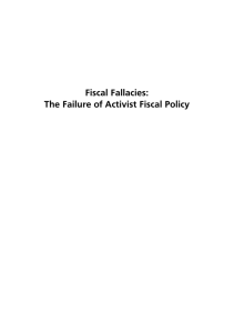 Fiscal Fallacies: The Failure of Activist Fiscal Policy