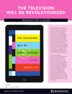 The Television Will Be RevoluTionized