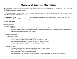 Overview of Geometry Map Project