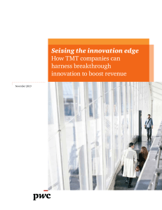 Seizing the innovation edge