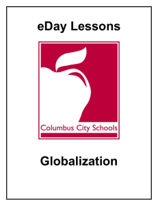 eDay Lessons Globalization