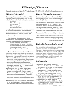 Philosophy Handout MACHE