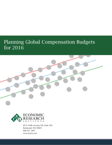 Planning Global Compensation Budgets For 2016 As 2016 global