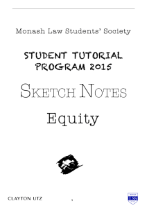 SketchNotes - Monash Law Students' Society