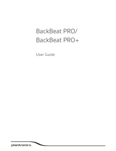 BackBeat PRO/ BackBeat PRO+