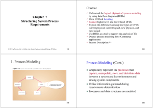 1. Process Modeling Process Modeling (Cont.)