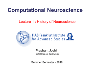 2. History of Neuroscience