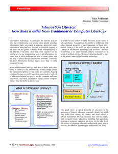 Information Literacy