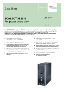 SCALEO Xi 2515 For power users only